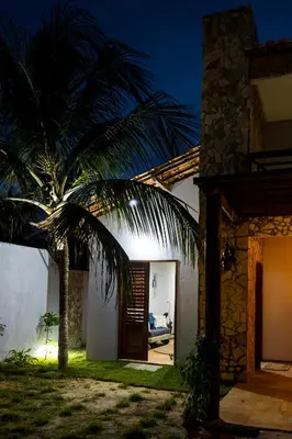 O edifício onde a casa de férias está situado