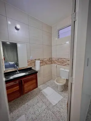 Uma casa de banho em Pousada Kalango Flecheiras