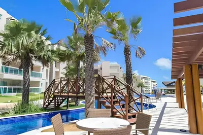 A piscina em ou perto de Vista Mar em Aquiraz Riviera - Beach Place por Casamarinn
