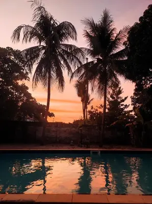 A piscina em ou perto de Maison Tropical