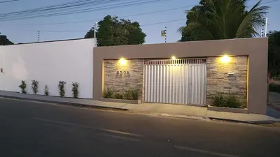 O edifício onde a casa de férias está situado