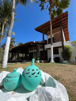 O edifício onde o hostel está situado