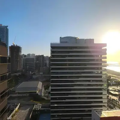 Apê de 2 quartos reformado e decorado a 100m da Beira Mar