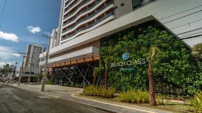 O edifício onde o apartamento está situado
