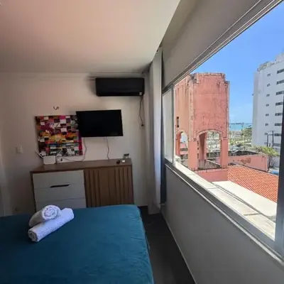 Flat com vista mar na orla