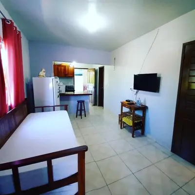 A cozinha ou kitchenette de Pousada Triplex Pôr Do Sol