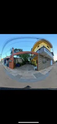 O edifício onde o apartamento está situado