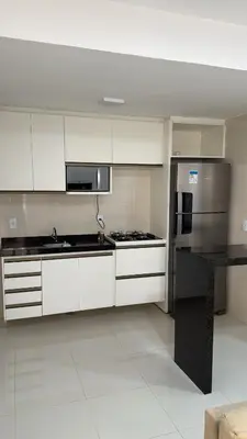 A cozinha ou kitchenette de Apartamento novo 01