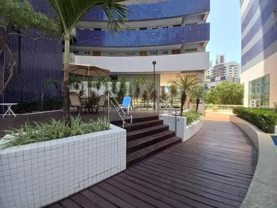 O edifício onde a casa de férias está situado