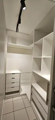A planta de Apto 2 Quartos com Suíte, Garagem, 300m da Praia