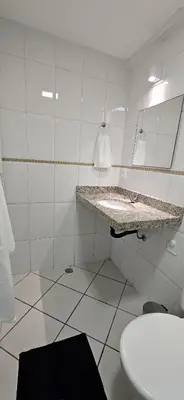 A planta de Apto 2 Quartos com Suíte, Garagem, 300m da Praia