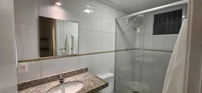 A planta de Apto 2 Quartos com Suíte, Garagem, 300m da Praia