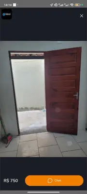 A planta de Casa privativa