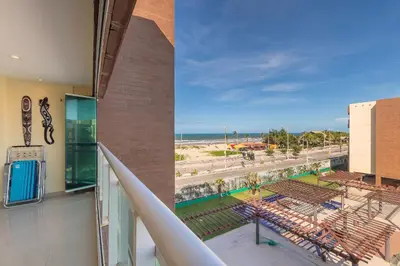 Uma varanda ou terraço em VG Fun #405 - Praia do Futuro por Carpediem