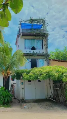 O edifício onde o apartamento está situado