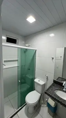Uma casa de banho em Casa do Airton