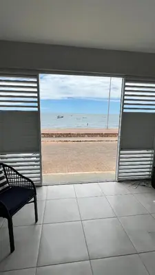Uma vista do mar geral ou uma vista do mar a partir da casa de férias