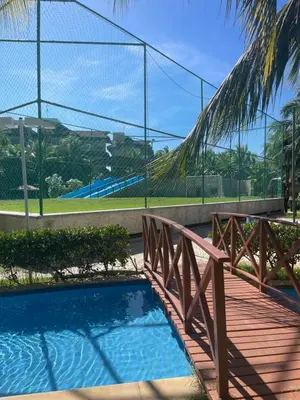 A piscina em ou perto de Apartamento terreo de luxo