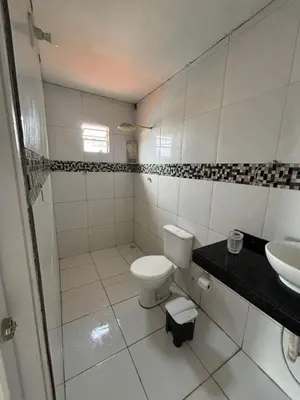 Uma casa de banho em Casa de Praia na Taiba