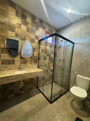 Uma casa de banho em Casita Beach House