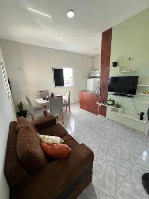 A cozinha ou kitchenette de Apartamento em Fortaleza