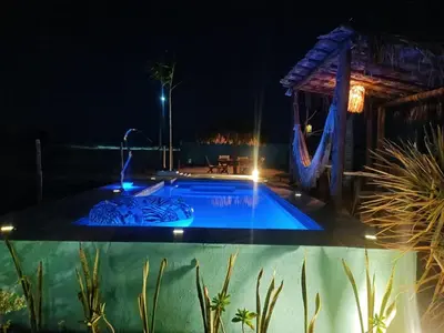 A piscina em ou perto de Casa Mimouna, Jardim do Éden próximo às praias