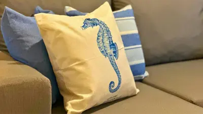 Uma área de estar em Coast House · Casa Da Costa