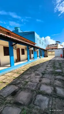 O edifício onde a estalagem está situado