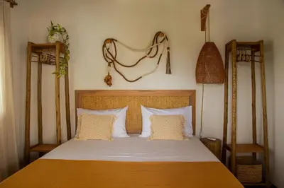 A planta de Casa Cajú