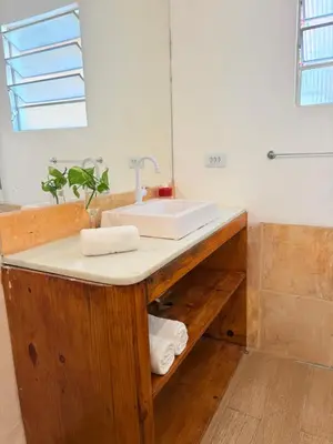 Uma casa de banho em Pousada Calamarina