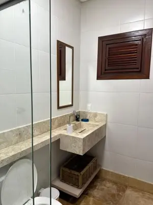Uma casa de banho em SWEET HOME Águas Belas