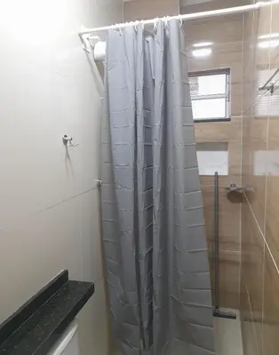 Uma casa de banho em La casita flats
