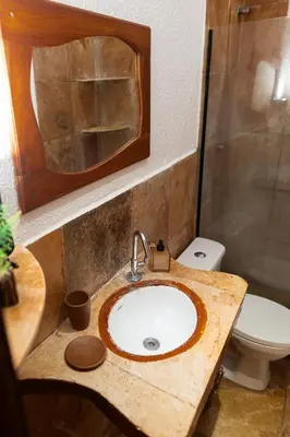 Uma casa de banho em Kitenest