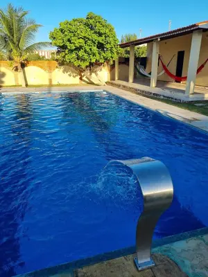 A piscina em ou perto de Casa Mar e Sol, Villa de plage marina do Morro Branco avec Piscine