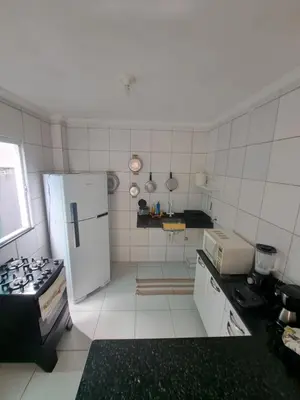 A cozinha ou kitchenette de Apartamento Dúplex em Flecheiras