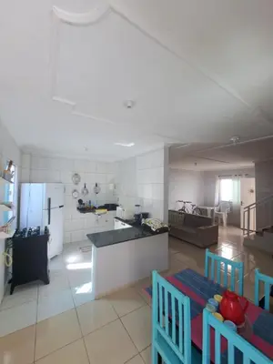 A cozinha ou kitchenette de Apartamento Dúplex em Flecheiras