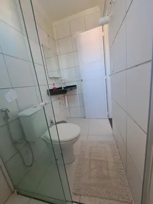 Uma casa de banho em Apartamento Dúplex em Flecheiras