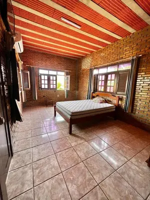 Uma cama ou camas num quarto em Casa Porto das Dunas, Aquiraz