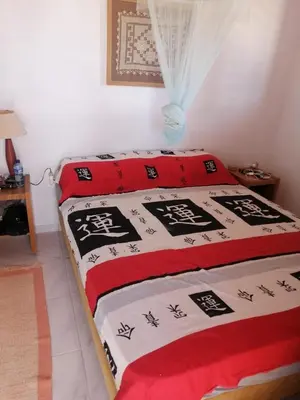 Uma cama ou camas num quarto em Casa Relax e Tranquillità1