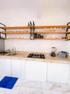 A cozinha ou kitchenette de CS Paracuru