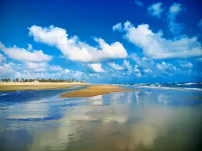 Paisagem natural perto da casa de férias