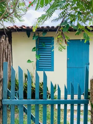 O edifício onde a casa de férias está situado
