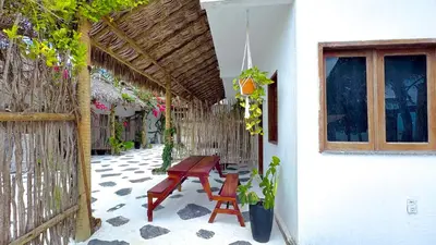 Uma varanda ou terraço em Che Brazil Pousada