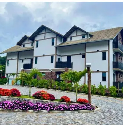O edifício onde o apartamento está situado