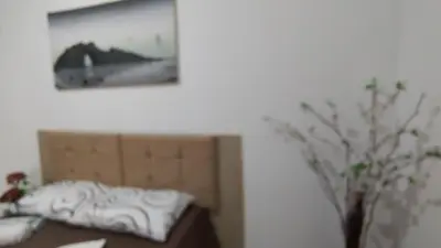 Uma cama ou camas num quarto em Casa ah temporal