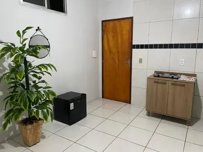A cozinha ou kitchenette de Apartamento completo e central! CASA DUNAS!