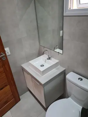 Uma casa de banho em Boas Vistas Condominium Cobertura