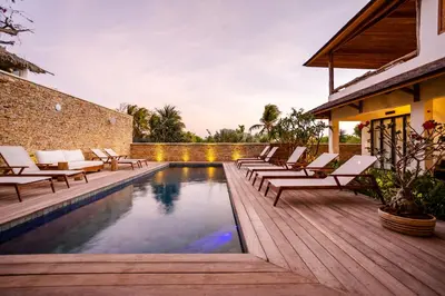 A piscina em ou perto de Villa Florens