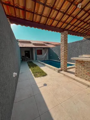 O edifício onde a casa de férias está situado