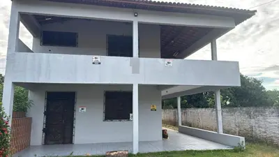 O edifício onde a casa de férias está situado